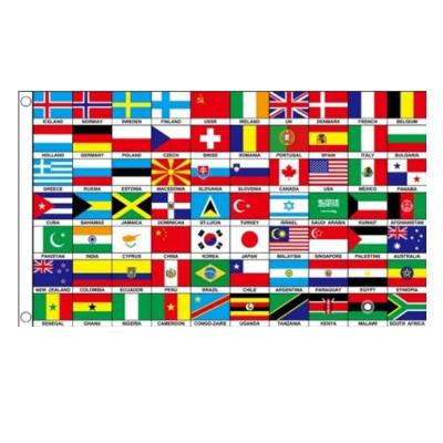 China Custom Healthcare Institutes All Country Flags 3x5ft National Different Countries Flags Show All Country 3x5ft for sale