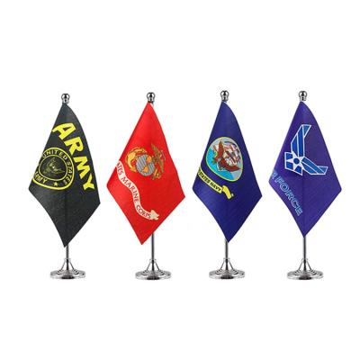 China Health Care Institutes Flags Wholesale Custom 100% Hot Sales Polyester Country Table Flags for sale