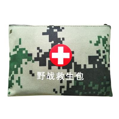 China Nylon Comfortable Material Waterproof First Aid Kit Bag Army Medical Bag Survival Card for sale