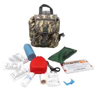 China Emergency Aid Military First Aid Kit Professional Manufacture Zipper First Aid Kit Emergency Kits for sale