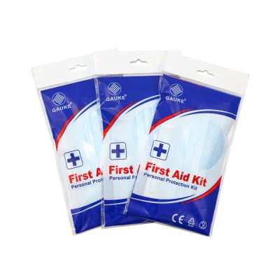 China Portable Personal Hygiene Pack Kit Hygiene Pad Protable First Aid Kit for sale