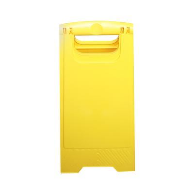 China Personal Care Yellow Plastic Durable Reflective Warning Signs for sale