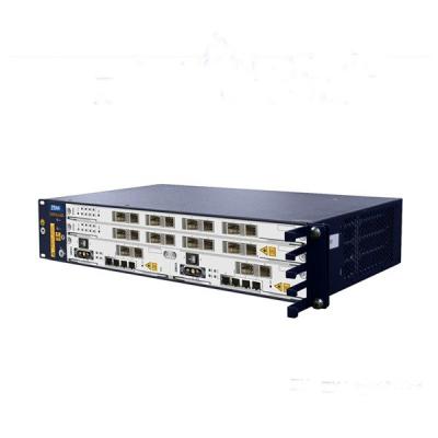 China ZXA10 ZTE C320 10G GPON OLT Telecom Chassis With 8 C++ Port Board for sale