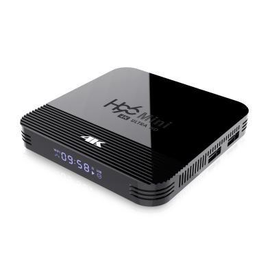 China MINI H8 Android 9.0 Smart TV Box RK3328-A Smart CLYTTE H96 Double Chipset WIFI 2.4G/5G CP 2.2/1.4 Quad Core Android 9.0 TV for sale