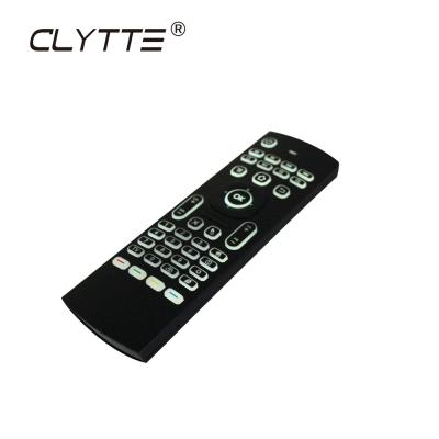 China MX3 Back Lighted Air Mouse Universal Keyboard QWERTY IR Study Remote Control With Back Light for sale