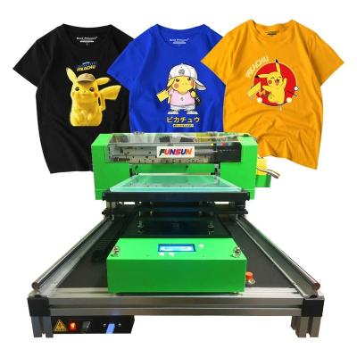 China Hotels Funsun Digital Cloth T Shirt Cotton T Shirt Clothes Printing Machine for sale