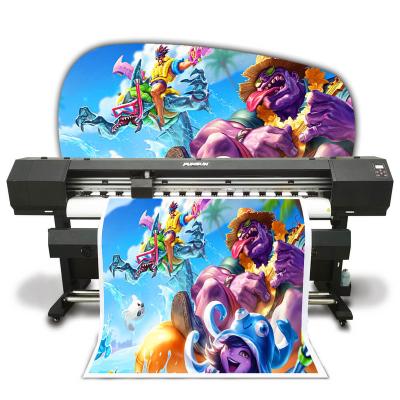 China Building Material Shops FUNSUN Digital Printer Photo Banner Wallpaper Printer 1.8m Large Format Multifunction Printer for sale