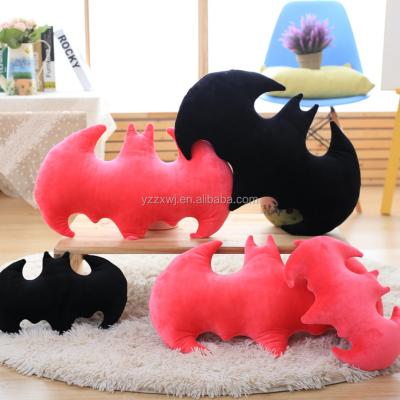 China Free sample massage plush bat pillow cushion car and seat massage cushion bat shape pillow home cushion for sale