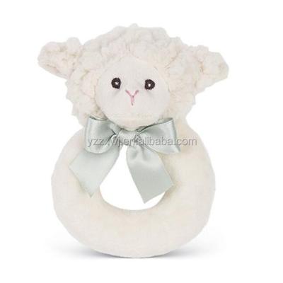 China For Kids Baby Rattle Stuffed Animal Toys For Toddler Lamb Sheep Soft Baby Rattling Rattling Animal Toys For Baby for sale