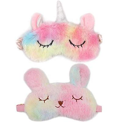 China Custom Plush Sleep Mask Plush Sleep Mask For Girls Eye Mask Sleep for sale