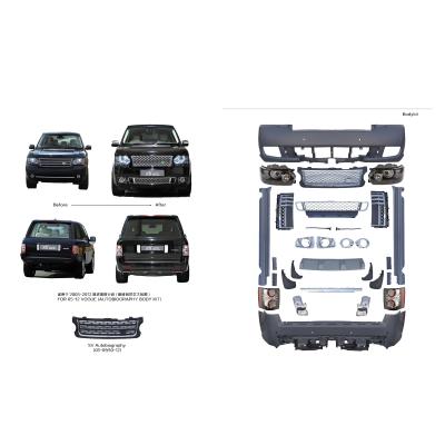 China Fit For Land Rover Range Vogue Body Kit Land Rover Body Kit For Land Rover Range Rover Vogue 2002-2009 up body kits 2010-2012 for sale