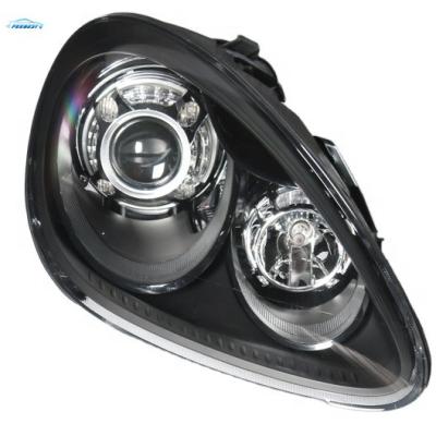 China Newest Symmetrical LED Headlight Turning Lights and Brake Lights For Porsche Cayenne GTS Head Lamp 2011-2014 95863118100 /95863118200 for sale