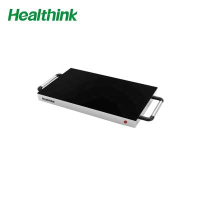 China Tempreture Control Stainless Steel Buffet Server Wireless Heating Tray For Food for sale