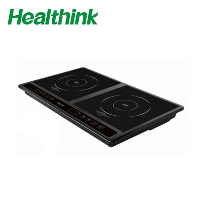 China 3200W Burners Hot Dish Commercial Induction Cooker Multi Stove Electric Induction 2 Cookers Stainless Steel Kitchens Appliances for sale