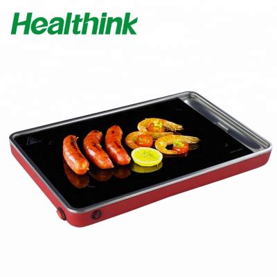 China Removable Oil Collector Barbecue Electric Grill Q5A1 With Ceramic Glass for sale