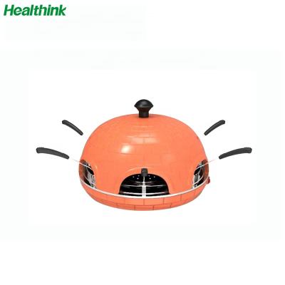 China Italy Vegetable Home Mini Pizza Oven 4 Person Electric Pizza Oven for sale