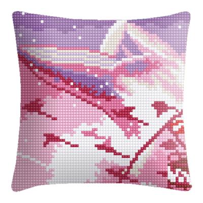 China Europe DIY handmade woolen embroidery pillow cartoon style cross stitch home decoration stitch pillow kits factory cross delivery quickly for sale