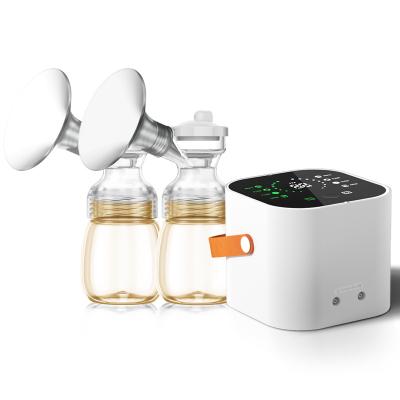 China BPA Design Hospital Food Grade USB 180ml Baby Milk Bottle Free Silent Portable Filling Feeding Silicone Electric Breast Pump for sale