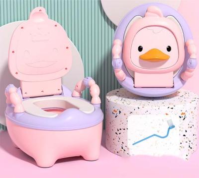 China Indoor PP Room Training Potty For Baby Kids Plastic Portable Toilet Chairs for sale