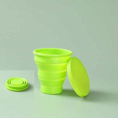 China 150ml Portable Cheap Mini Food Grade Small Silicone Baby Kids Children Novelty Novelty Folding Water Bottles for sale