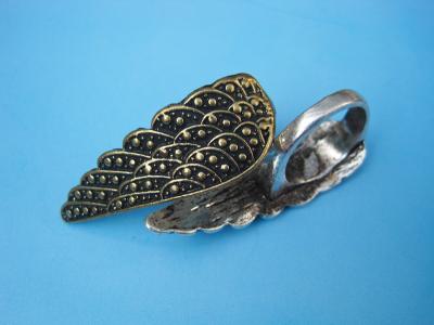 China Fashion Jewelry metal angle's wing women ring for sale