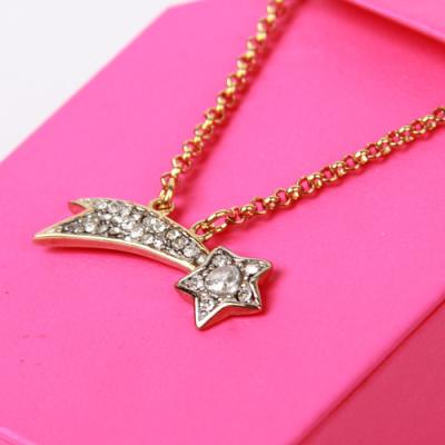 China Fashion brand jewelry Juicy Couture pendant necklace with small diamond jewelry wholesale for sale