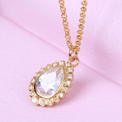 China Fashion brand jewelry Juicy Couture pendant necklace with diamonds jewellery wholesale for sale