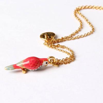 China Fashion brand jewelry Juicy Couture necklace parrot pendant necklace jewellery wholesale for sale