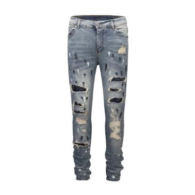 China Casual Men's Breathable Breathable Denim 2022 Casual Jeans Pants Straight Loose-fitting Washed Jeans for sale