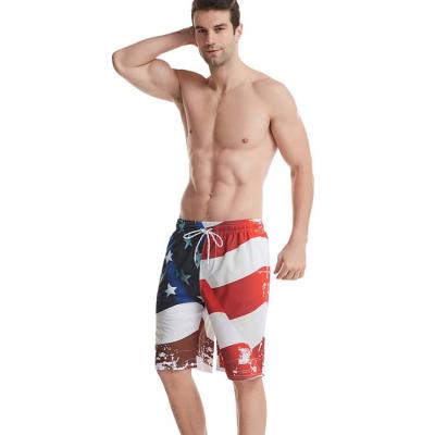 China Custom Made Anti-Shrink O-Neck Swim Shorts Men Beach Shorts Quick Dry Shorts For Men for sale