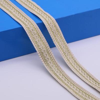 China Good Quality Elastic Webbing Strap Braided Belt Strap Elastic Tape for sale