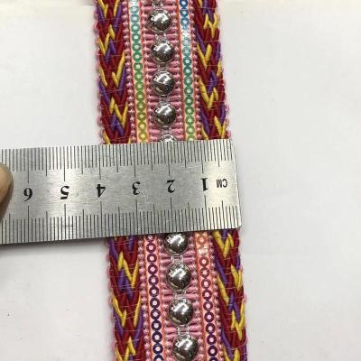 China Good Quality Elastic Webbing Strap Braided Belt Strap Elastic Tape for sale