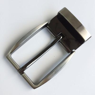 China Favorable Custom Made Silver Metal Mens Iron Stainless Steel Automatic Belt Buckle for sale