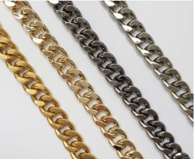 China Garment\jeans\DIY\bags\overlay bag wholesale cheap chain accessories custom aluminum shoulder chain for bag for sale