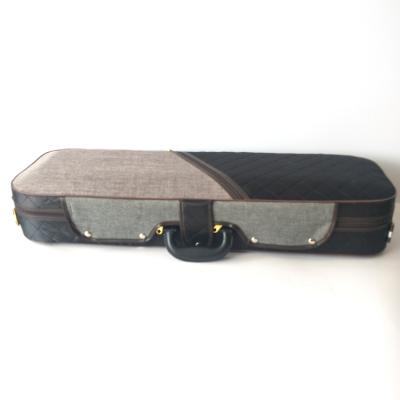 China Widely Used Product Popular Advanced Fiddle Top Quality Oblong Foam Violin Case for sale