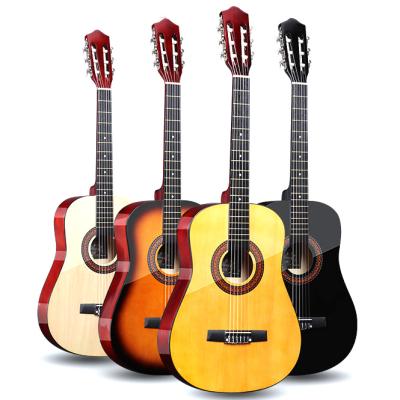 China 1 Extra Direct Student Classic String Tuned Factory Guitar 38 Inches For Sale for sale