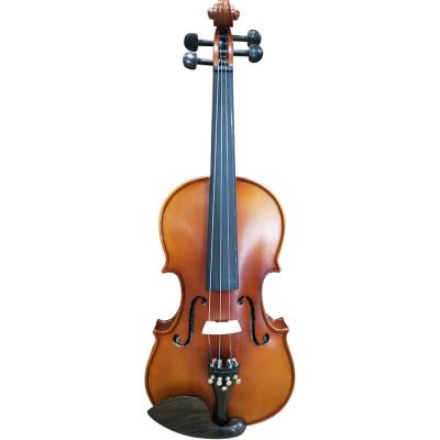 China Hot Sale Solid Perfect Natural Maple Flamed Quality Handcrafted Cheap Wholesale Violin for sale