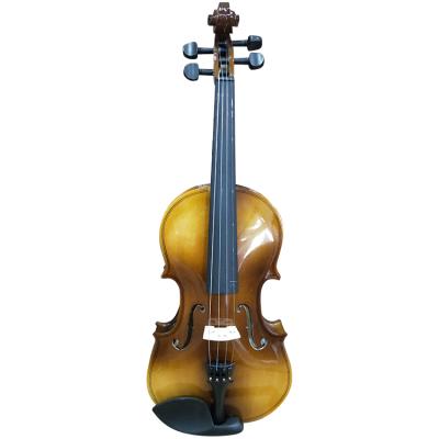 China Laminated Wooden Price Best Price Flame Instrument Rosin Profesional Chinese Handmade Violin for sale