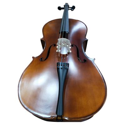 China Handmade Universal Solid Student Cello Wooden Professional Instruments Solid Impeccable Durable for sale