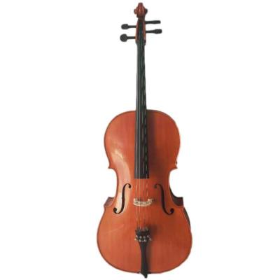 China Solid Fir Made in China High Quality Advanced Student Nice Flamel Handmade Solid Cello for sale