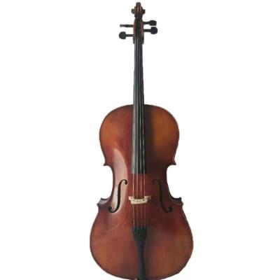 China High Quality Student Nice Flame Cello Factory Supply Low Price Regular Flawless Flawless Solid for sale