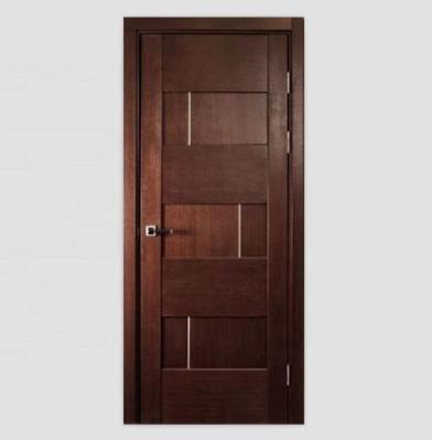 China OEM Popular Service Design Zero Top Selling Modern Door For House Front Doors Wooden Solid Interior Door for sale