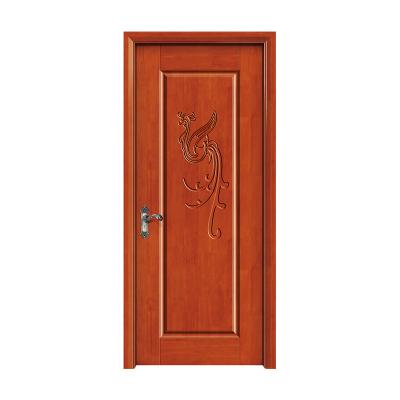 China Factory Sale Interior High Quality Solid Teak Wooden Door For Room for sale