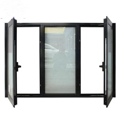 China Zero Electric Motor To Open House Gazebo Balcony French Windows Designs , Large Glass Aluminum Profile for sale