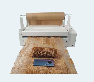 China Biodegradable Honeycomb Paper Dispenser Honeycomb Wrapping Paper Dispenser for sale