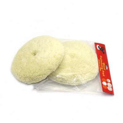 China High Quality Wholesale Environmental / Double Sided Wool Polishing Pad For Car Polishing for sale