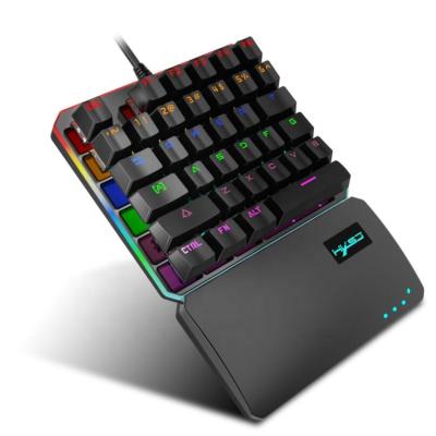 China Multicolor Numpad Backlight V200 Gaming Keyboard Laptop Gamepad Keyboard Numeric Keypad One-handed Keyboard [Without Mouse] for Game for sale