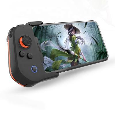 China Motion Sensing Pojun One-Handed Stretched Gamepad Controller Wireless Joystick with One-Key Pressure Auto Gun for Mobile Games for sale