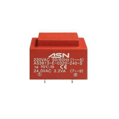 China EI38/13.6 3.2VA Power Input 230v 220v 115v 110v Output 4v 5v 10v 11v Step Down Encapsulated Transformer for sale