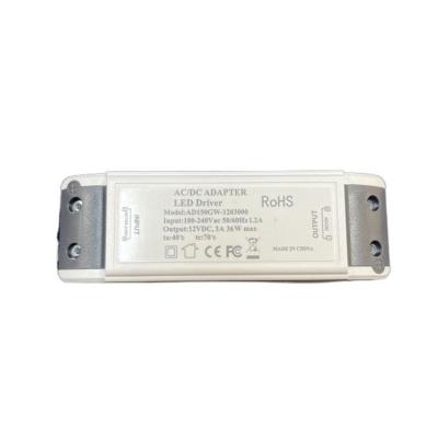 China Smarts 115*48*30MM Ultra Thin Constant Voltage Power Supply 12v3a 36w Dimmable Led Driver for sale